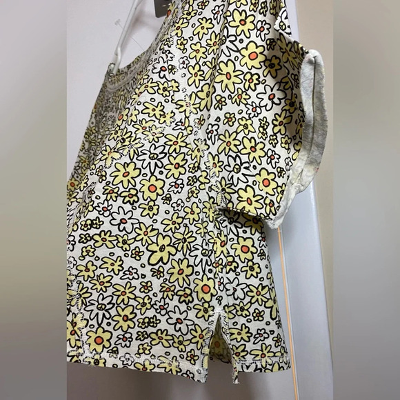 NWT We the Free (Free People) Sammie Crop Cotton Raglan Floral Tee Size Small - Picture 12 of 16